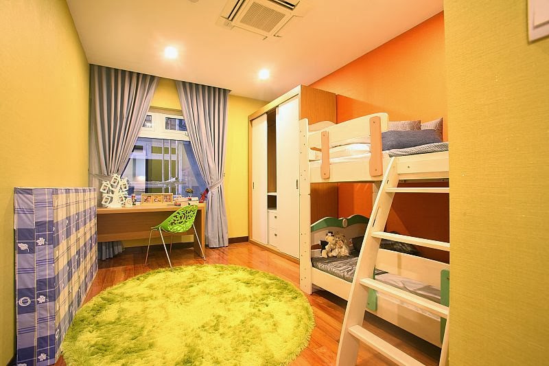 Phòng ngủ nhỏ căn hộ Hòa Bình Green City